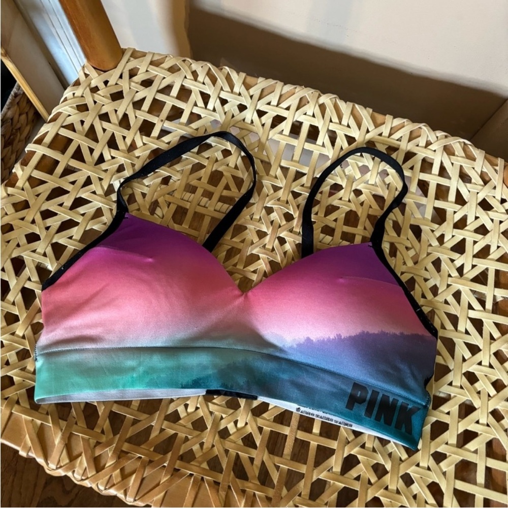 Victoria secret pink padded wireless bra